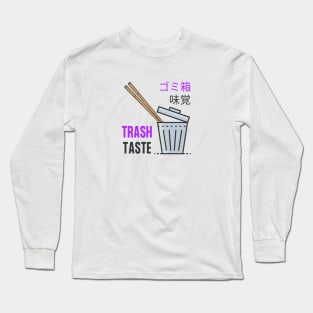 Trash Taste Fanart Long Sleeve T-Shirt